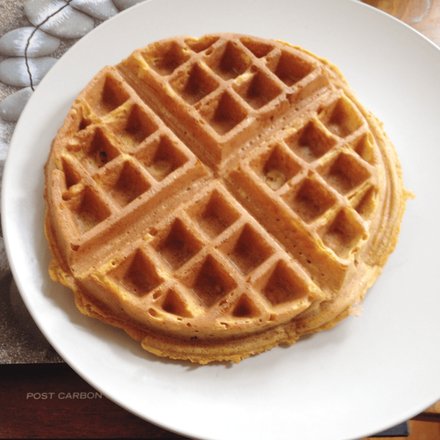 pumpkin waffle